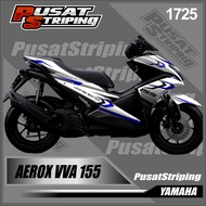 Free Aerox VVA 155 Motorcycle Decal Design Motorcycle Sticker - Fullbody Motorcycle Decal Minimalist