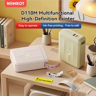 NIIMBOT D110 Thermal Label Printer Wireless Portable Multi-function Food Medical Label Printer