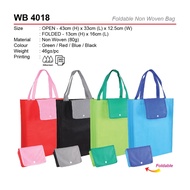 FOLDABLE NON WOVEN BAG - WB 4018