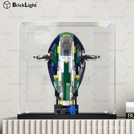 BrickLight™Transparent Display Box  Lego Star Wars 75409 Zango Fet's Fire-breathing Starcraft Hand-m
