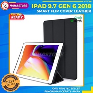 Casing Ipad 9.7 Gen 6 2018 A1893 A1954 Smart Cover Flip Case Casing Leather Original