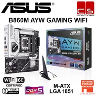 ASUS B860M AYW GAMING WIFI INTEL LGA1851 M-ATX AM5 Motherboard