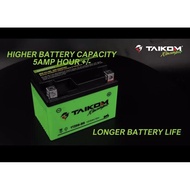Battery YTZ5 heavy duty Taikom ytz5s ex5/lc135/y15/Gt128