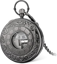 Mens Pocket Watch Birthday Gifts from Unique Gift Ideas for Christmas Fathers Day Pocket Watch