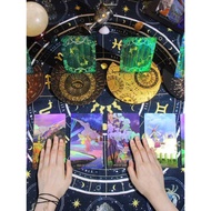Genuine Prism Tarot-Elf Element Tarot Beginner PET Exquisite Gift Box Tarot