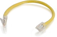 C2G/Cables to Go 22682 Cat5E Non-Booted Unshielded (UTP) Network Patch Cable, Yellow (5 Feet/1.52 Me