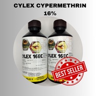 Racun Serangga Cypermethrin Cylex 16% berkesan hapus pianggang bena hijau ulat kuntum pengerat daun