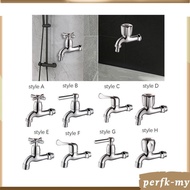 [PerfkMY] Spigot Spout Water Spigot Kitchen Sink Washroom Yard Patio Hot Cold Water Faucet Drop Resi