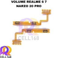 TOMBOL FLEXIBLE VOLUME REALME 6 7 NARZO 20 PRO FLEXIBLE VOLUME BUTTON