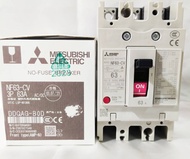 เบรกเกอร์ NF63 CV 3P 63A มิตซูบิชิ