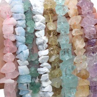 Natural Stone 10-14mm Irregular Freeform Raw Nugget Amethysts Amazonite Minerals Quartz Citrines Bea