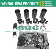 1KD 1KD-FTV Overhaul Rebuild Kit For Toyota Engine Piston Liner Gasket Bearing
