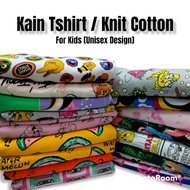 #4[kids] Knit Fabric/ COTTON LYCRA / MARVEL DISNEY CARTOON SUPERHERO