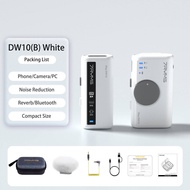 7RYMS iRay DW10 Wireless Lavalier Microphone with Charging Case Denoise Reverb Functions Built in Bl