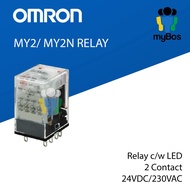 OMRON RELAY MY2-GS AC240,MY2-GS DC12,MY2-GS DC24,MY2N-GS AC100/110,MY2N-GS AC220/240,MY2N-GS AC24,MY