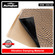 17sheets 50cm X 27.5cm  Autofun VDM EX4 HX Car Auto Sound Proofing Vibration Damping Material  Autofun VDM EX4 HX