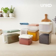 Multipurpose Plastic Food Container Box BPA Free 360 ML - 1200 Unico Claire Food Container
