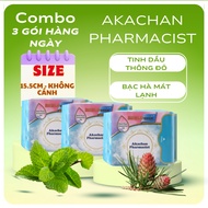 [Combo of 3 Packs] Premium BVS Red Pine Essential Oil & Mint - Daily Size 15.5cm (20 Pieces/Pack).