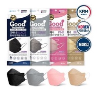 代購‼️韓國 Good Manner KF94 3D 成人口罩 50/100個裝 (5個色選擇) 立體口罩 3D Mask / 4層防護過濾 / FDA CE 認證 / 韓國製造 / 阻隔飛沫 病毒 