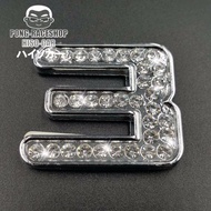 HISO-CAR VIP Logo Diamond Sticker 21