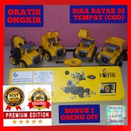 DIY TOY TRUCK CAR TRUCK DISASSEMBLY BEKO MIXER DUMP TRUCK EXCAVATOR DOZER CRANE TRUCK Children's Gif