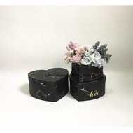 LSCFB LOVE SHAPE CLASSIC FLOWER BOX Surprise Delivery Box Gift Box Love Shape Box Love Flower Floris