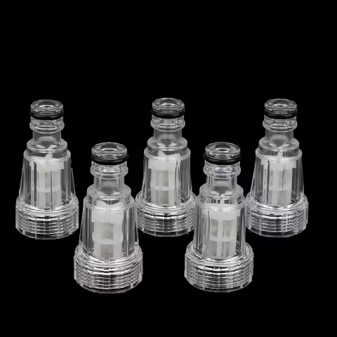 2/5Pcs Car Clean Machine Water Filter 175PSI High Pressure Washer Connection For Karcher K2-K7 Serie