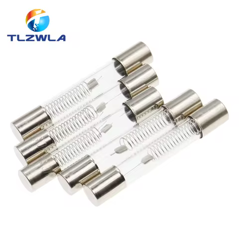 5KV Special Microwave Oven Fuse 6*40mm 0.65A 0.7A 0.75A 0.8A 0.85A 0.9A 1A Glass Tube Fuse 5000V 700