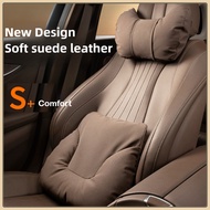 Car Neck Pillow Breathable Auto Lumbar Pillow For Mercedes Benz AMG A B C E S Class W204 W205 W212 M