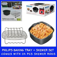 Philips HD9925 Baking Tray for Philips Air Fryer.. Also available in skewer set. Original.