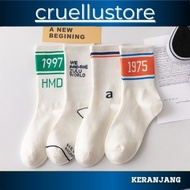 BEST SELLER KK-51 women's thick cotton casual sports socks 1975 1977 socks imported from Japan cos