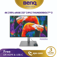 [New] BenQ PD3225U｜32-inch 4K UHD 2000:1 P3 Thunderbolt 3 Mac® Compatible Designer Monitor