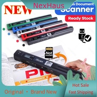 NexHaus A4 Document JPG/PDF Scanner Mini Portable Digital Scanner 900DPI Handyscan Portable Wireless