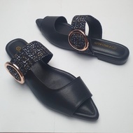 Flatshoes Wanita Slip On Mules women's flat shoes FT-003