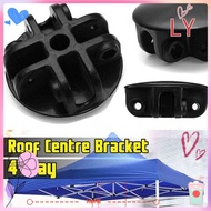 LY-HOME Centre Connector Black For Gazebo Tent-Accessories Bracket 4-Way Roof Centre Bracket