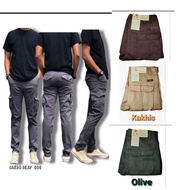 [KM Fashion] slack pants men cargo pants men seluar kerja lelaki 🔥HOT ITEM🔥 Seluar cargo slim fit Dickies 6 Pocket Slimfit Selesa P