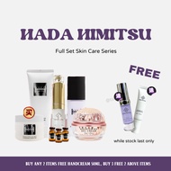 【买二送一】 Hada Himitsu Skincare - Cleansing Gel /Toner Pad/Nourishing Cream/Ampoule/Sunscreen/Eye Gel