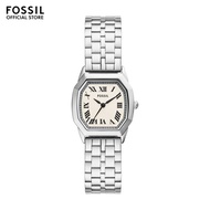 Fossil Women's Harlow Analog Watch ( ES5363 ) - Quartz, Silver Case, Octagon Dial, 16 MM Silver Stai