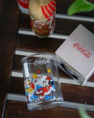 Coca-Cola x Disney Mickey & Donald Glass With Box