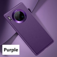 PU Ốp da cho Huawei Mate 30 Pro Trường Hợp vỏ lưng chống sốc Bumper Cho Mate30 Pro Cứng PC Trường Hợ