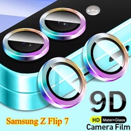 For Samsung Galaxy Z Flip 7 5G 2025 Camera Lens Protectors Metal Camera Ring Case  For Samsung Galax