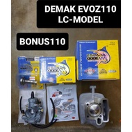 COMBO SET ESPADA ONETEN DEMAK BONUS CLASS1 53MM CAM R4 CARBURETOR TS GASKET RACING