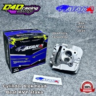 BLOCK HEAD BLOCK ATAKA RACING SCOOPY SPACY KVY CARBONBEAT