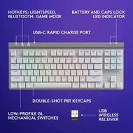 Logitech G515 Lightspeed Tkl Kb (Gl-tactile) Wht