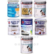 NIPPON PAINT (Exterior / Sealer / Undercoat 1Liter) : Weatherbond, 5101, 5170, ExpressKote , Aqua Pr