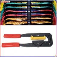 1qiwan-my ViaGasaFamido Flat Ribbon Cables Crimping Pliers  241mm Cable 45 Steel Wires IDC Connector