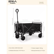 Wagon Trolley Heavy Duty Outdoor Camping Shopping Foldable 5.0inch
