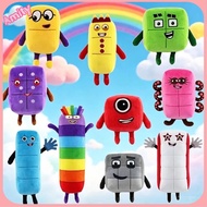 10pcs Cute Cartoon Number Blocks Plush Doll Puzzle Number Blocks Children's Toy Chris