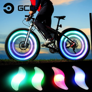 GCD ล้อจักรยานพลาสติกพูดไฟกันน้ำจักรยานทรงตัวจักรยาน LED ยางล้อ Flas