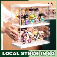 Display Box Transparent Dust Proof Blind Box Storage Rack POP MART Dustproof Storage Box Blind Box Display Shelf Lego Display